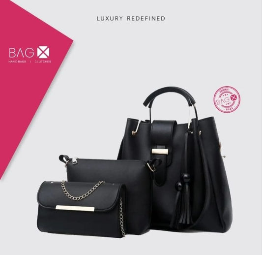 Ladies' Long Shoulder Leather Handbag