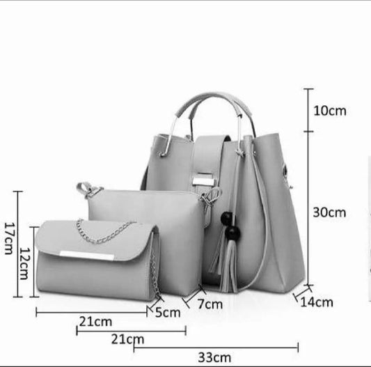 Ladies' Long Shoulder  Leather Handbag