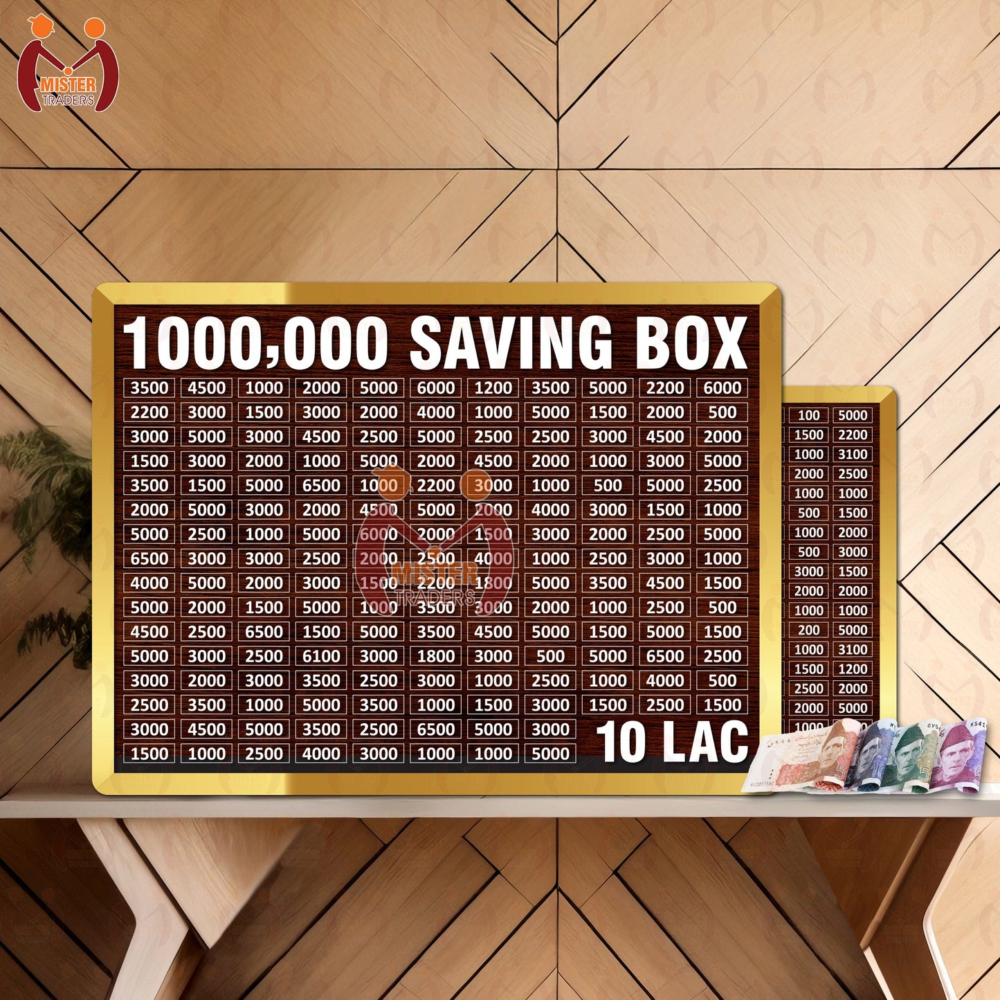 Wooden Money Saving Box